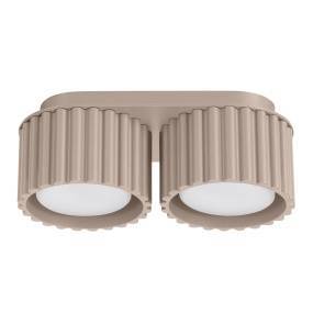 Lampa sufitowa AURA 2 GX53 SL.1818 oprawa w kolorze taupe Sollux Lighting
