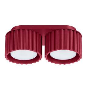 Lampa sufitowa AURA 2 GX53 SL.1823 oprawa w kolorze burgundowym Sollux Lighting