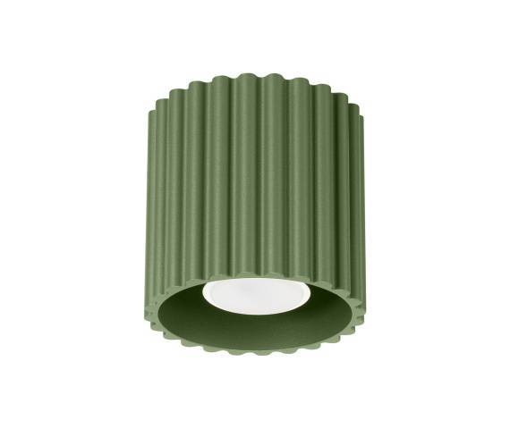 Oprawa natynkowa AURA 1 GU10 SL.1794 oprawa w kolorze oliwkowym Sollux Lighting