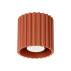 Oprawa natynkowa AURA 1 GU10 SL.1799 oprawa w kolorze ochry czerwonej Sollux Lighting