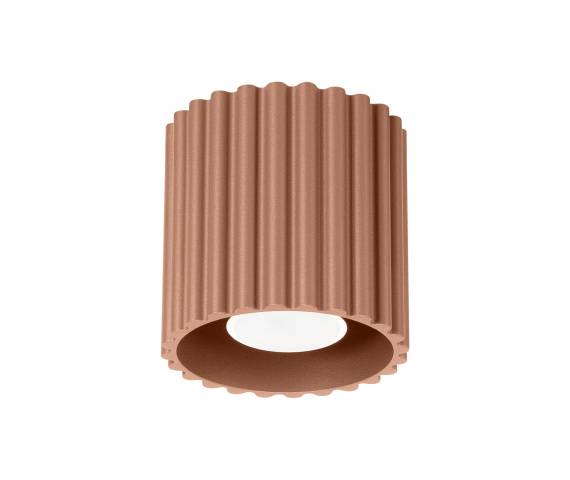Oprawa natynkowa AURA 1 GU10 SL.1804 oprawa w kolorze mokka Sollux Lighting