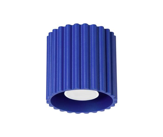 Oprawa natynkowa AURA 1 GU10 SL.1809 oprawa w kolorze ultramaryna Sollux Lighting