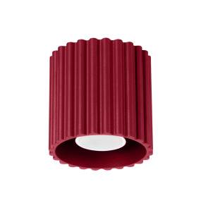 Oprawa natynkowa AURA 1 GU10 SL.1819 oprawa w kolorze burgundowym Sollux Lighting