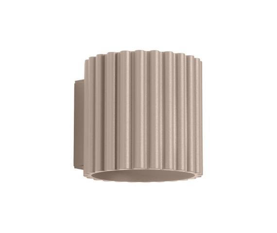 Kinkiet AURA G9 SL.1816 oprawa w kolorze taupe Sollux Lighting