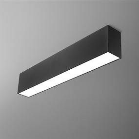 WYPRZEDAŻ Plafon SET TRU 60 FLUO 24W 40326 oprawa natynkowa czarna Aqform