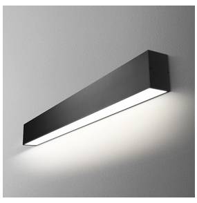 WYPRZEDAŻ Kinkiet SET TRU LED 24235 oprawa w kolorze czarnym 57cm Aqform