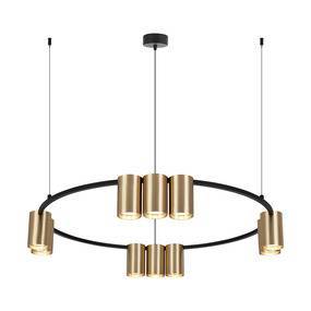 WYPRZEDAŻ Lampa wisząca GENESIS ML0375 oprawa w kolorze złotym MILAGRO