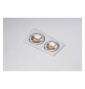 WYPRZEDAŻ Oprawa wpuszczana Lava X2 WP Trimless QR111 4.0966 biała Labra