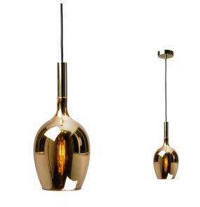 WYPRZEDAŻ Lampa wisząca LUGANO ML8815 oprawa w kolorze złotym MILAGRO