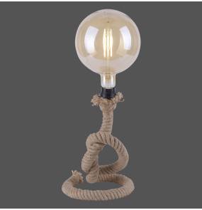 Lampa stołowa ROPE 15480-18 oprawa opleciona liną konopną ZUMA LINE by Paul Neuhaus
