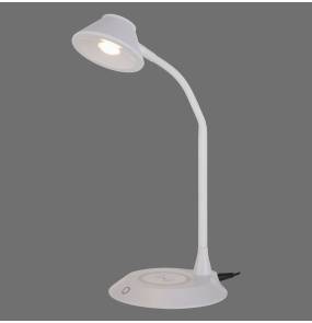 Lampa stołowa PUCKI 14414-16 oprawa w kolorze białym ZUMA LINE by Paul Neuhaus