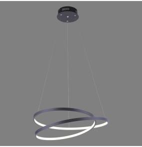 Lampa wisząca ROMAN 2472-18 oprawa w kolorze czarnym ZUMA LINE by Paul Neuhaus