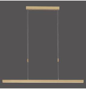 Lampa wisząca ADRIANA 2568-60 oprawa w kolorze matowego mosiądzu ZUMA LINE by Paul Neuhaus