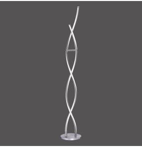 Lampa podłogowa Q-MALINA LAMPA 439-55 oprawa w kolorze srebrnym ZUMA LINE by Paul Neuhaus