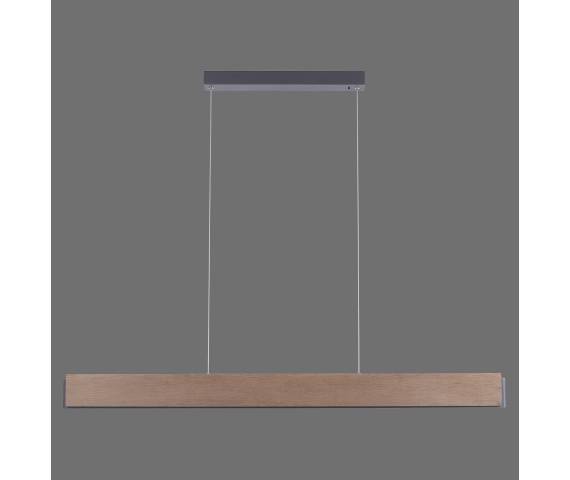 2465-79 PALMA LAMPA WISZĄCA DREWNO/CZARNY