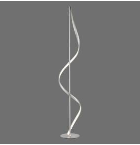 Lampa podłogowa Q-SWING 438-55 oprawa w kolorze srebra ZUMA LINE by Paul Neuhaus 