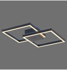 Lampa sufitowa Q-MARKO 6144-18 oprawa w kolorze czarnym ZUMA LINE by Paul Neuhaus 