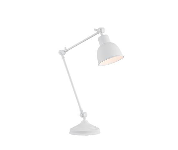 Lampka biurkowa EUFRAT 3194 oprawa w kolorze białym ARGON