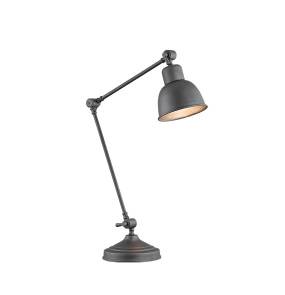 Lampka biurkowa EUFRAT 3195 oprawa w kolorze antracytowym ARGON