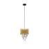 WYPRZEDAŻ Lampa wisząca MAGNOLIA 9824084 oprawa w kolorze czerni i złota LUCES EXCLUSIVAS