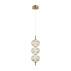WYPRZEDAŻ Lampa wisząca Lazie PND-29038-3-GD oprawa w kolorze złotym ITALUX