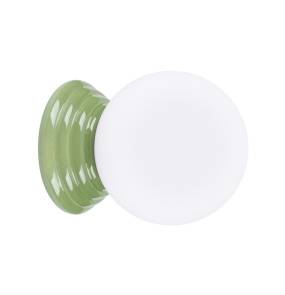 Kinkiet ZORI SL.1894 oprawa w kolorze zielonej oliwki SOLLUX LIGHTING