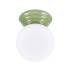 Lampa sufitowa ZORI SL.1900 oprawa w kolorze zielonej oliwki SOLLUX LIGHTING