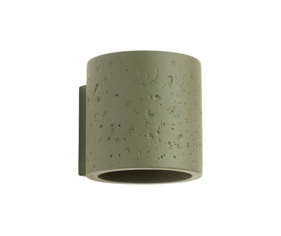 Kinkiet ORBIS SL.1839 betonowa oprawa w kolorze oliwkowym SOLLUX LIGHTING