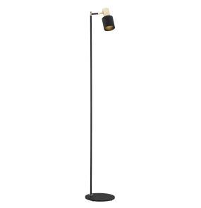 Lampa podłogowa DORIA 4259 oprawa w kolorze czerni i złota ARGON