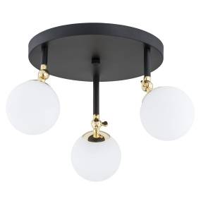 Lampa sufitowa LATINA 1436 oprawa w kolorze czerni i złota ARGON