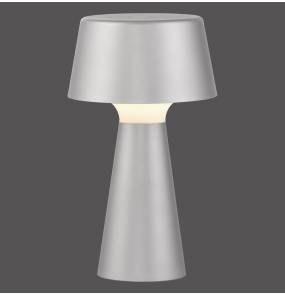  Lampa stołowa ABERA 19260-21 oprawa w kolorze srebrnym ZUMA LINE by Paul Neuhaus