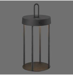 Lampa stołowa ANSELM 19300-18 oprawa w kolorze czarnym ZUMA LINE by Paul Neuhaus