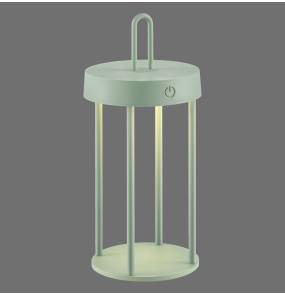 Lampa stołowa ANSELM 19300-43 oprawa w kolorze zielonym ZUMA LINE by Paul Neuhaus