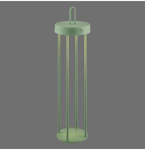 Lampa stołowa ANSELM 19301-43 oprawa w kolorze zielonym ZUMA LINE by Paul Neuhaus