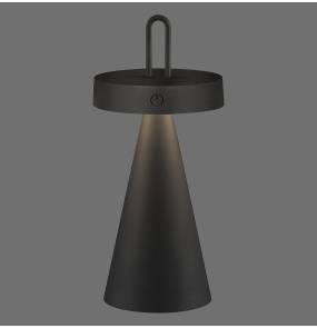 Lampa stołowa ALWA 19302-18 oprawa w kolorze czarnym ZUMA LINE by Paul Neuhaus