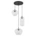 Lampa wisząca KALIMERA 1431 oprawa w kolorze czarnym ARGON