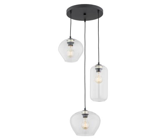 Lampa wisząca KALIMERA 1431 oprawa w kolorze czarnym ARGON