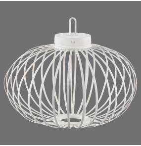 Lampa stołowa AKUBA 19305-16 oprawa w kolorze białym