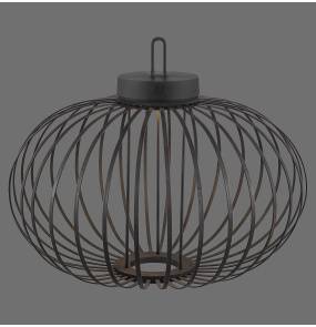 Lampa stołowa AKUBA 19305-18 oprawa w kolorze czarnym ZUMA LINE by Paul Neuhaus 