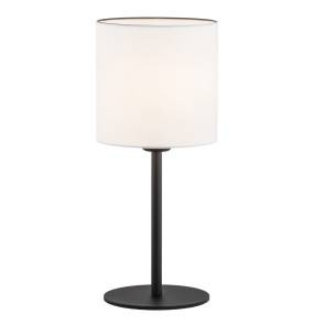 Lampa stołowa HILARY 4081 oprawa w kolorze czarnym z białym abażurem ARGON