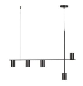 WYPRZEDAŻ Lampa wisząca VENDO 5 33692 oprawa w kolorze czarnym SIGMA