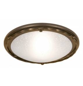 Plafon Pembroke PB/F/B BLK/GLD Elstead Lighting czarno-złota oprawa w klasycznym stylu 