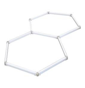 Plafon Geometric System 2 New LP-0209/2C 4K oprawa w kolorze białym LIGHT PRESTIGE