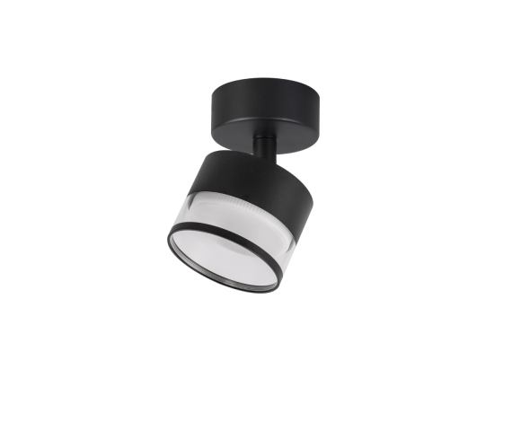 Spot Kendal 1 LP-6331/1WS TR/BK oprawa w kolorze czarnym LIGHT PRESTIGE