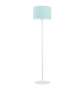 Lampa podłogowa MAGIC 4131 oprawa w kolorze białym z miętowym abażurem ARGON