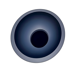 Plafon COCO 40 cm niebieski LED