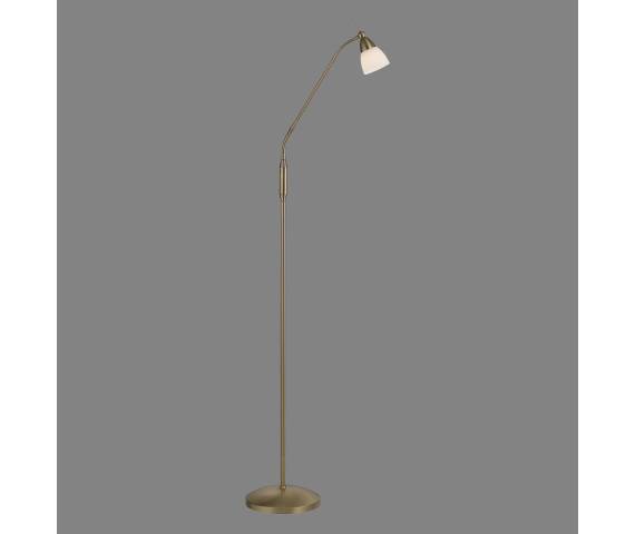 Lampa podłogowa PINO 400-11 oprawa w kolorze mosiądzu ZUMA LINE by Paul Neuhaus