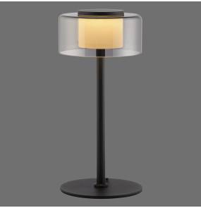 Lampa stołowa RIKA 4110-18 oprawa w kolorze czarnym ZUMA LINE by Paul Neuhaus