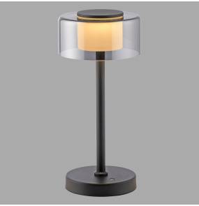 Lampa stołowa RIKA 4111-18 oprawa w kolorze czarnym ZUMA LINE by Paul Neuhaus