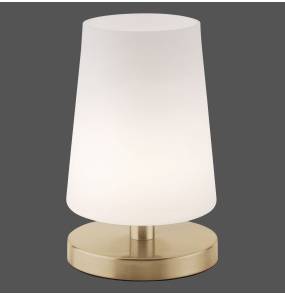 Lampa stołowa SONJA 4146-60 oprawa w kolorze matowego mosiądzu ZUMA LINE by Paul Neuhaus